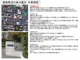 建物周辺の風水鑑定：外家巒頭