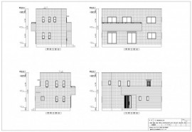 建築設計図の作成